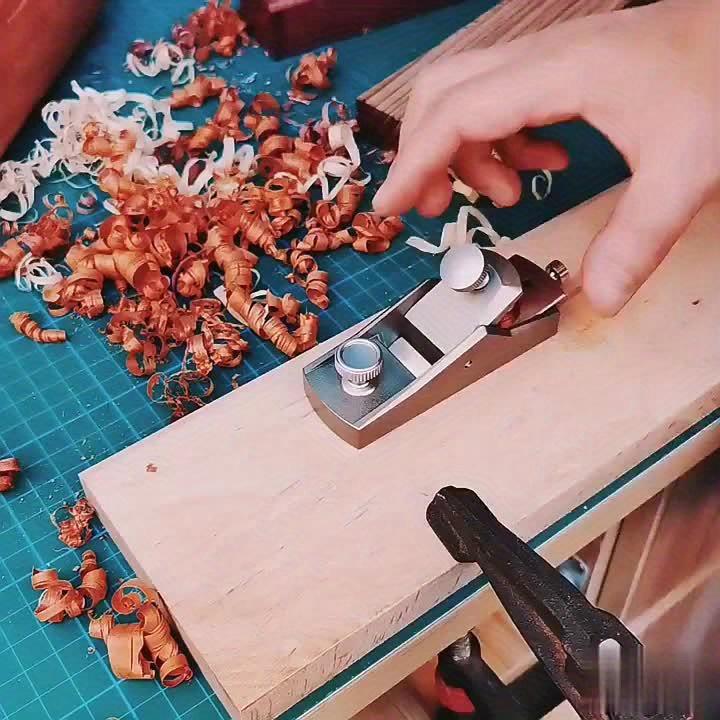 Woodworking Planer Mini Aluminum Alloy Hand Planer DIY Carpenter Tools European Flat Plane Bottom Edge Wood Trimming Plane
