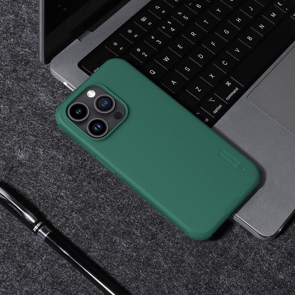 Für iPhone 15 Pro Max Hülle Nillkin Super Frosted Shield Pro Magnetische Hülle Luxuly Cover für iPhone15 Plus