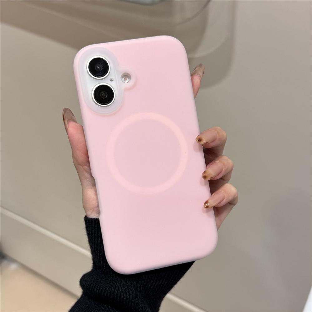 For Magsafe Jelly Liquid Silicone Magnetic Matte Case For iPhone 17 16 Pro Max 15 14 13 12 Shockproof Bumper Thicken Soft Cover