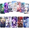 Genshin Impact Art Transparent Phone Case for Motorola Moto Edge 20 30 40 50 S30 Fusion Ultra Pro Neo Lite + G200 G23