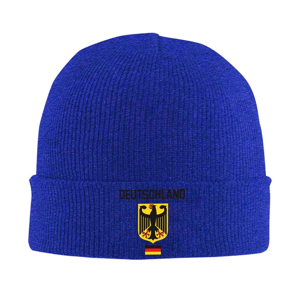 Deutschland GerUnisexy Flag GerUnisex Beanie Hats  Knit Hat Adult Unisex Y2K Cool Head Wrap Caps Autumn Kpop Pattern Bonnet Hats