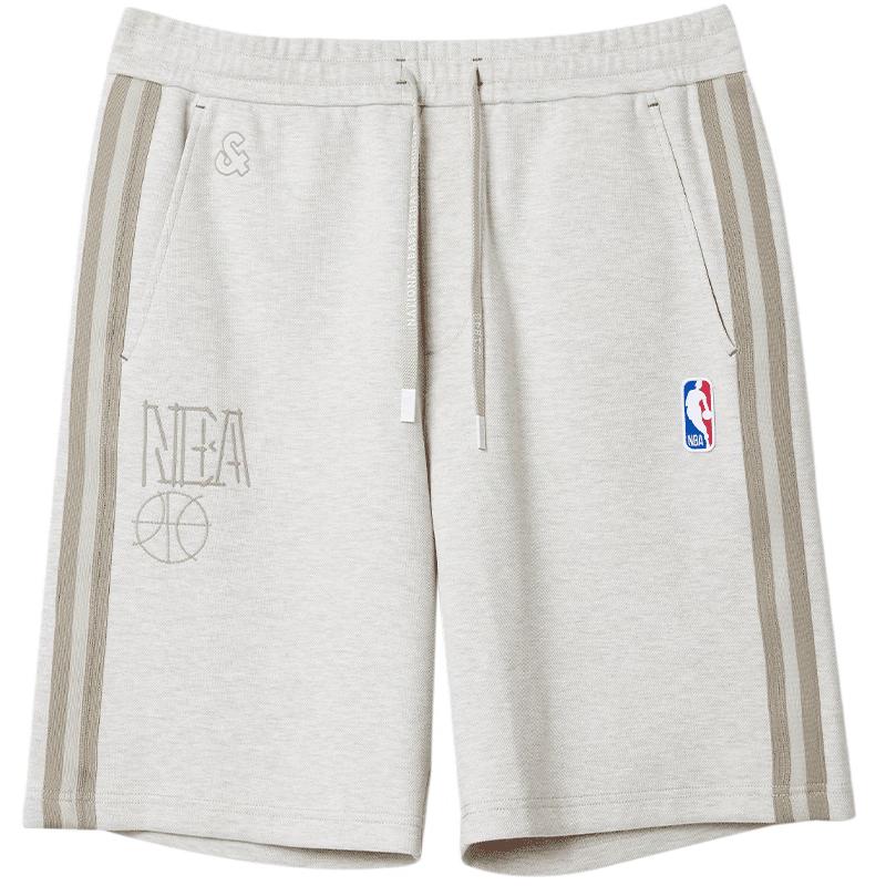 

JACK&JONES NBA Collaboration Summer Letter Print Elastic Drawstring Casual Shorts