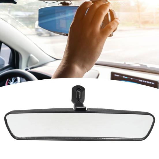 Interior Car Mirror Replacement 8/10-Inch Universal Rearview Mirror, Wide Angle Anti-glare Auto Rear Vehicle View Auxiliary for Cars SUVs Trucks