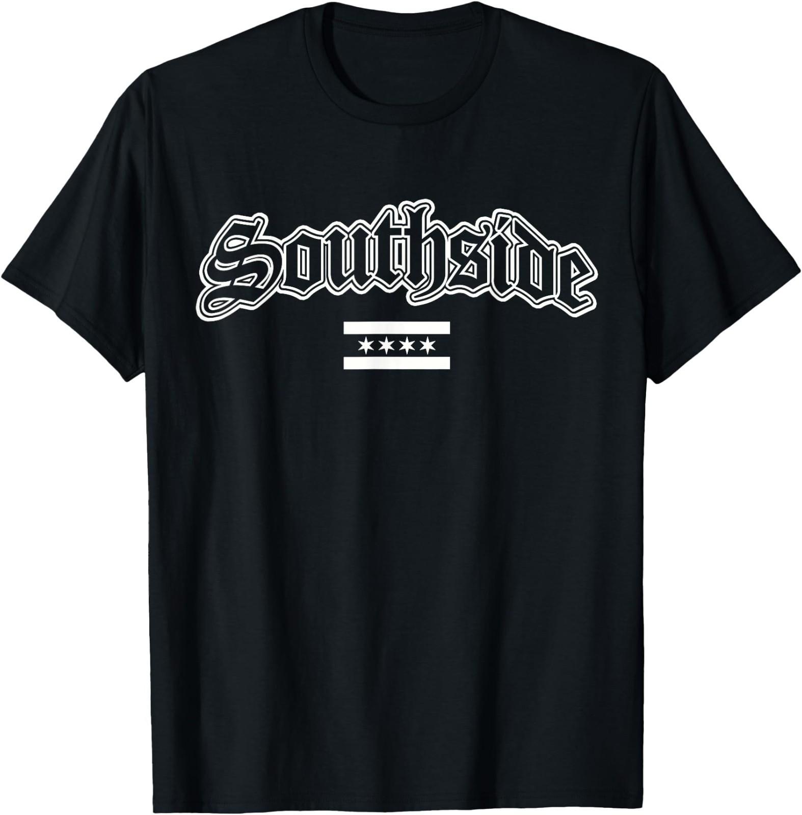 Southside Chicago Flag T- Unisex T-Shirt XXXL