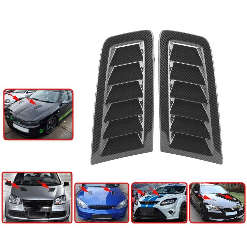 Vehicle Bonnet Air Duct Grill Hood Vent Optimizes Car Engine Temperature Cooling Bonnet Air Vent Scoops Suitable for MK2