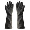 60cm Thickened Acid-Resistant Black Latex Gloves