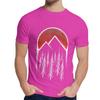 Man S O Neck Twin Peaks Red Pine Tree Moon Short Sleeve Arrival For