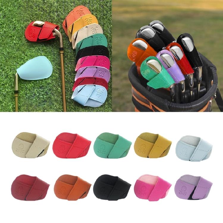 10st Golfklubbskydd Skyddande Head Cover Lång Hals Drivers Golfaccessoar