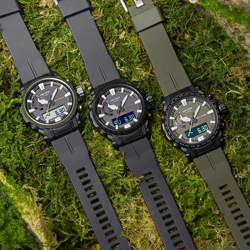 CASIO Men PRO TREK Black Watch PRW-61-1APR PRW-61-1APR