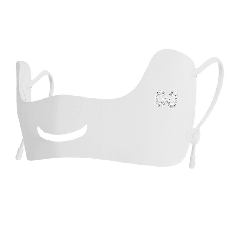 

Women Summer Sun Protection Eye Mask Fashion Outdoor Sport Breathable Ear-Loop Cooling Face Cover One Size