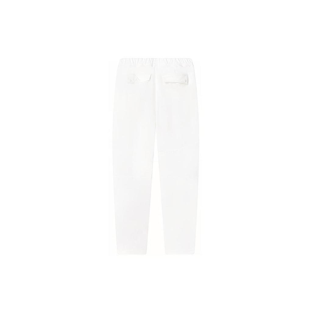 Fila Color Block Simple Loose Woven Casual Pants Women Bottoms Standard-White F11W249804F-WT