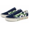 Vans Old Skool Floral Print Low Top Skate Shoes Unisex Sneakers Blue White VN0A5DYCB1U