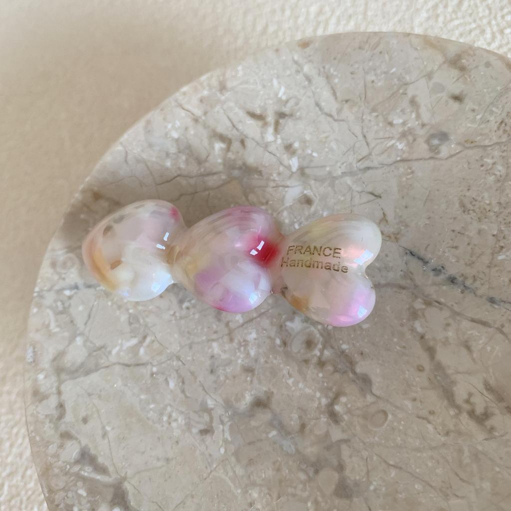 Super Cute Sweet Heart Duckbill Clip Fashion Lovely Women Girls Bangs Side Hairpin Korean Simple Metal Hair Styling Accessories