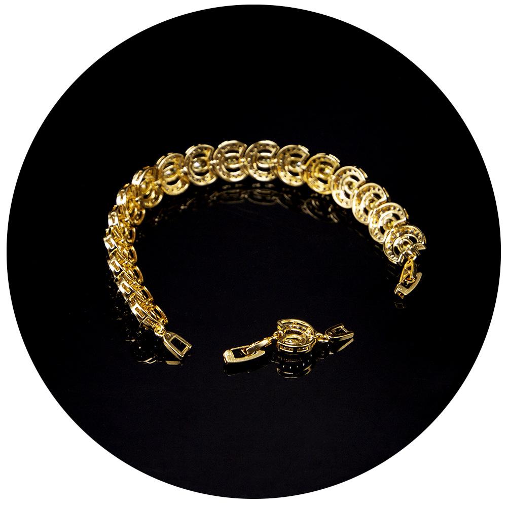 New Zircon Bracelets for Men and Women Symbolizing Wealth Creation