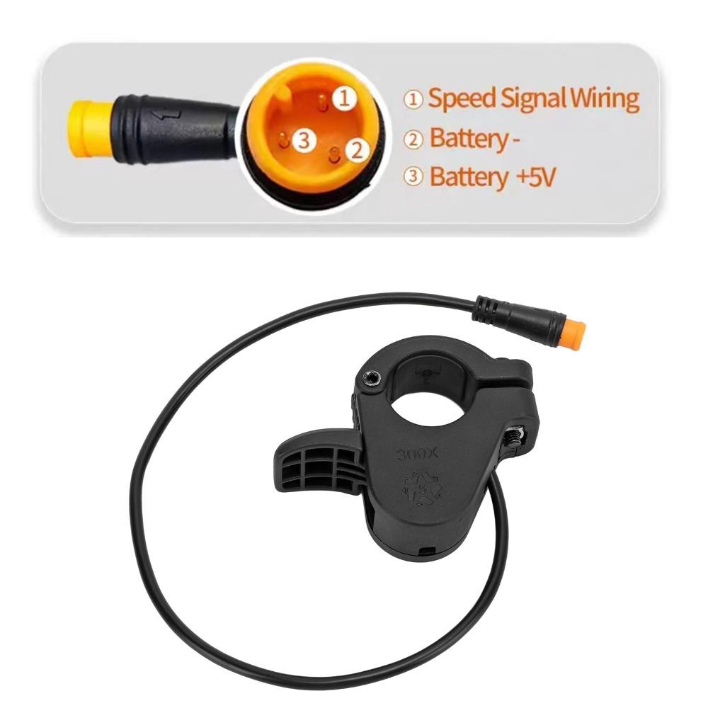 3 Pin Throttle 300X Bike Thumb Throttle 22mm Handlebars Thumb Throttle  Electric Scooters