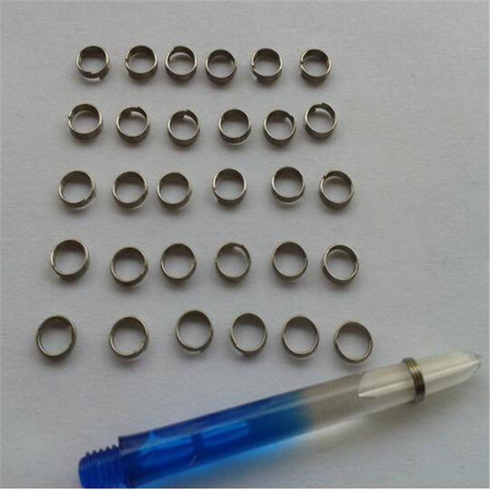 100PCS Stainless Steel Dart Rod Protective Ring Rod Lock Dart Accessory