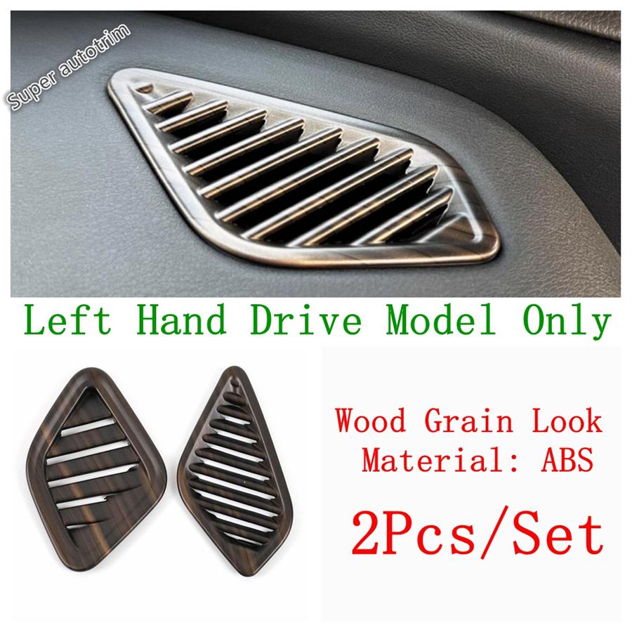 Gear Shift Water Cup Panel / Window Lift / Armrest Box Cover Trim For Toyota Crown  2024 2025 Wood Grain Look Accessories