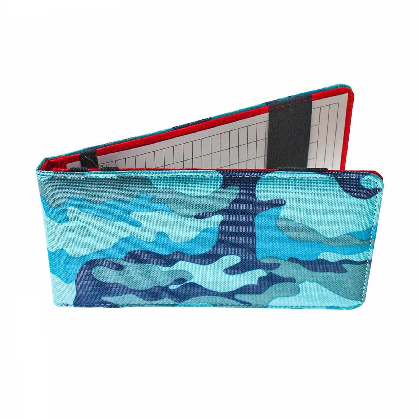 

Golf Scorecard Holder Golf Journal Notebook Oxford Cloth Club Yardage Book Golf Gifts for Women and Men Golfers небесно-голубой