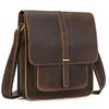 Vintage Fashion Men's Shoulder Bag Genuine Leather Men Sling Bag Cow skin genuine leather crossbody men messenger bag male