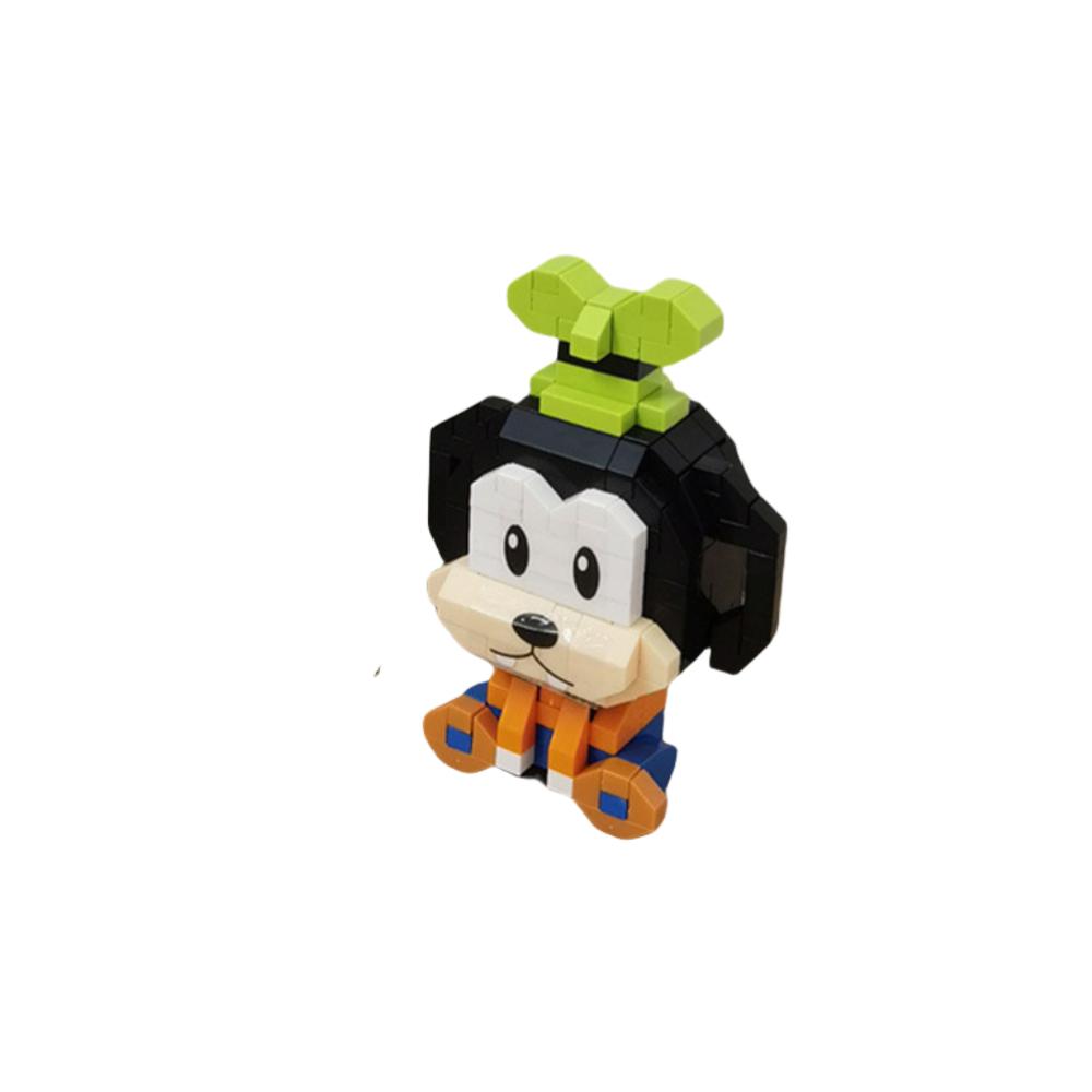 Cute Granular Building Blocks, Mickey Mouse, Minnie, And Duck Building Block Assembly Toys, Suitable For Boys And Girls'