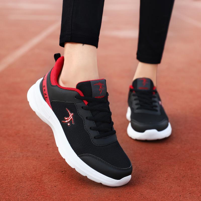 Spring Sports Shoes New Shoes Student Running Shoes Breathable Light Casual Shoes Large Size