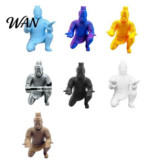Durable Plastic Pen Stand Terracotta Warrior Desk Decor, 3D Printed Soldier for Home Study Holder Office, Creative Ancient Pencil Holder, Office