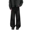 Gray Sweatpants Men's Autumn and Winter American Trendy Brand Retro Heavy Fleece Drape Casual Pants Loose Straight Long Pants