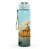 1PC Venice Water City Landscape Art 750ml Color Plastic Sports Water Bottle Leakproof Flip Straw Lid For Sports Office Home Use