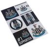 Newcastle United FC Bildekalsett (Pakke med 6)