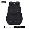 Backpack Letter Fashion With Waterproof Material For Middle School Campus And