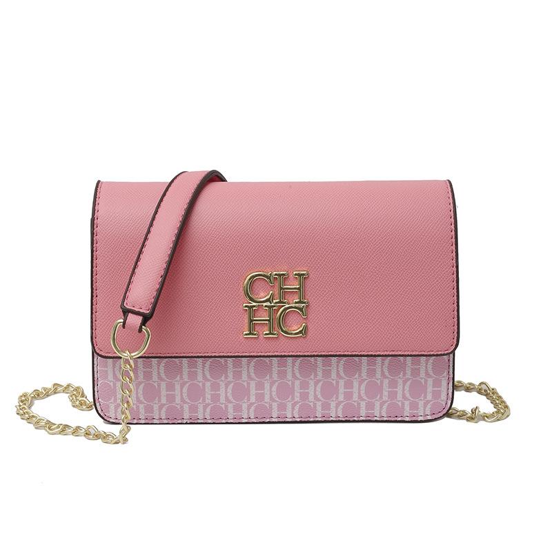 Autunno-Inverno Donna Trendy Catena Borsa per Cellulare alla Moda Versatile Spalla Messenger con Design Semplice Quadrato Piccolo