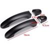 Chrome Bright Black Car Door Handle Decoration Cover Trim Set for VW Volkswagen T5 T6 Transporter Caddy 2003~2015 Accessories