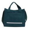 Corduroy Shoulder Bag Female College Student Class Cloth Bag Velvet Bag Portable Messenger Commuter Tote Bag Fashion