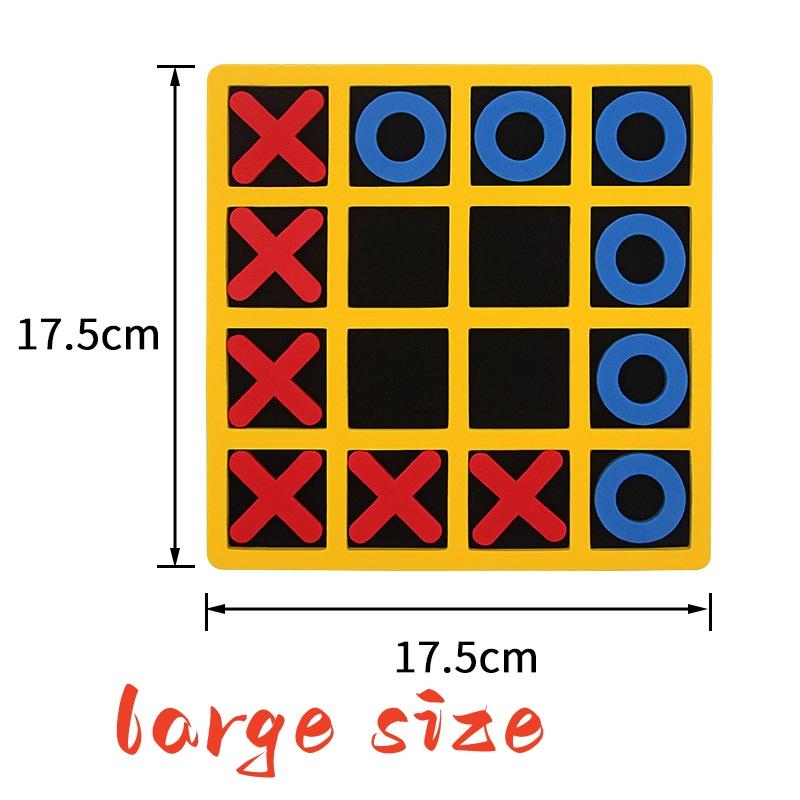 OX Chess Parent-Child Interaction Leisure Board Game Funny Developing Intelligent Puzzles Game Educational Toys Kids Gift