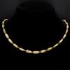 Y2K Minimalism Spring Shaped Link Chain Necklace for Women Men Stainless Steel Gold Color Cool Stylish Punk Rock Jewelry Collar