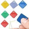 10Pcs Needle Threaders for Hand Sewing Square Needle Threading Helper Easy Threading Tool Fits