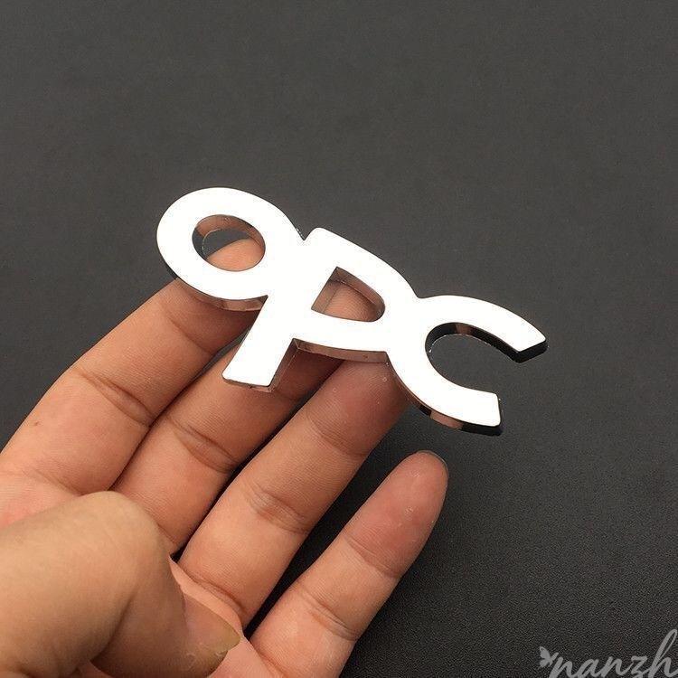 Car Automobile Metal Vehicle Body Rear Personalized Decorative Sticker For Opel Astra J H Corsa Insignia Mokka Zafira Meriva OPC