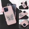 Faux Leather Diamond Butterfly Pattern Phone Case For IPhone16 15 14 13 12 11Pro Pro Max Plus XS Max7 8 Series Drop-proof Case