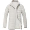Winter new men's coat medium and old cotton-padded clothes fashionable warm casual stand-up collar warm cotton-padded clothes