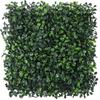 ISL Wall Set of Faux Green Artificial for Indoor and Outdoor Use Green, 25x25cm, 8, Greenery, Curtain, Plants, Jointed,