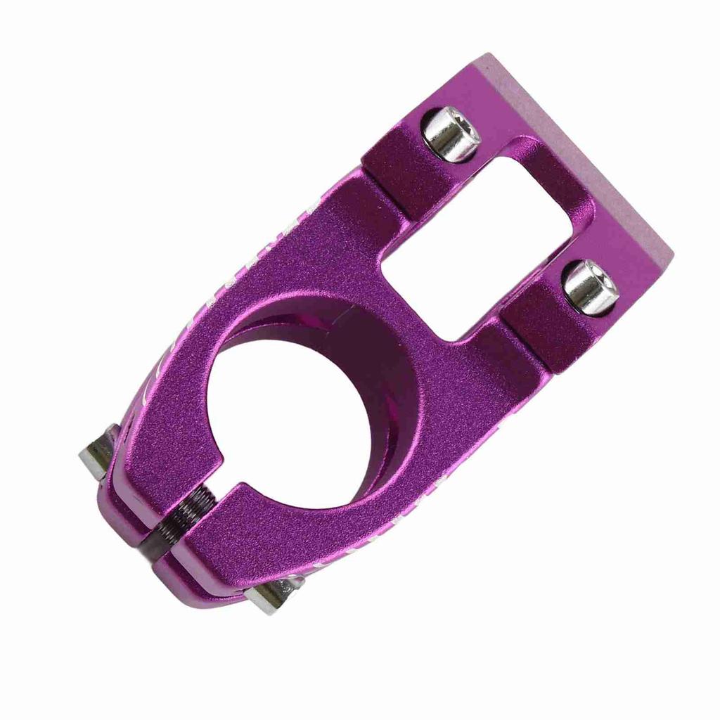 31.8mm Wytrzymałe Wsporniki Kierownicy Roweru Górskiego i Szosowego Stop Aluminium Wspornik Kierownicy Rowerowej Fioletowy