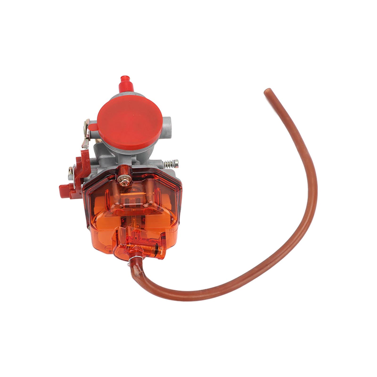 

27мм Металлический Карбюратор Сборка Карбюратора Замена для WY125 CG150 125cc 150cc 175cc Питбайк Картинг Квадроцикл Оранжевый оранжевый