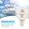 Flexible Bilge Pump Hose Kit PVC Complete Bilge Pumps tallation Kit 2pcs Clamps 6ft Hose Thru Hull Connector for Boats