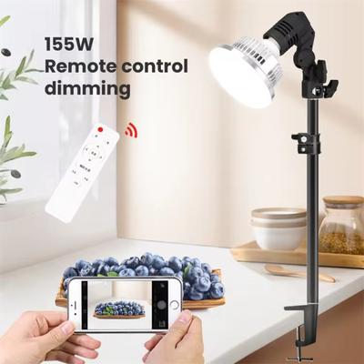 Photography Led Light Lamp 3200-5500k Dimmable Stepless Lights with Remoter Control for Studio Fill Lights
