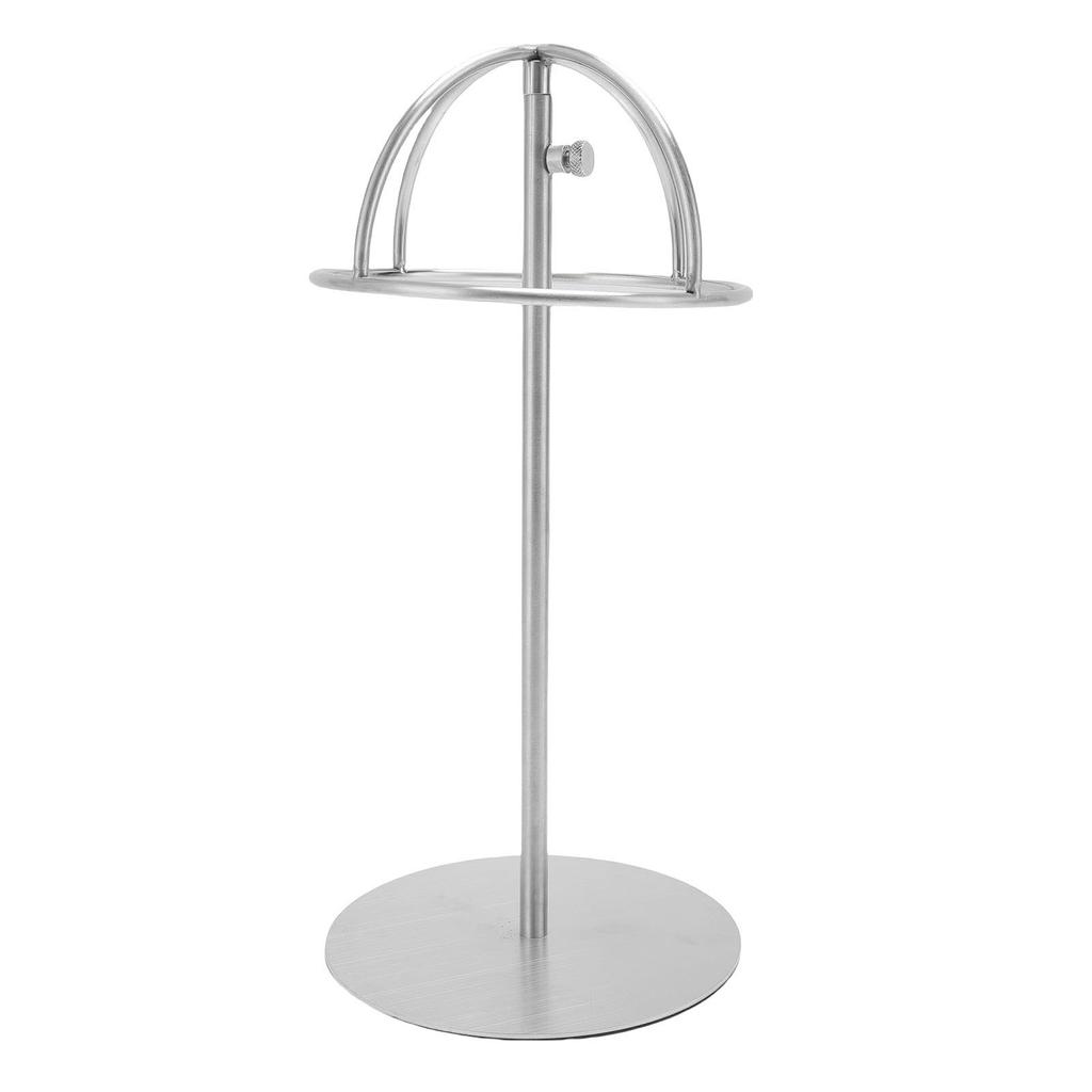 Tabletop Hat Stand Height Adjustable Metal Hollow Three Dimensional Hat Display Rack for Beach Hat Cowboy Hat Winter