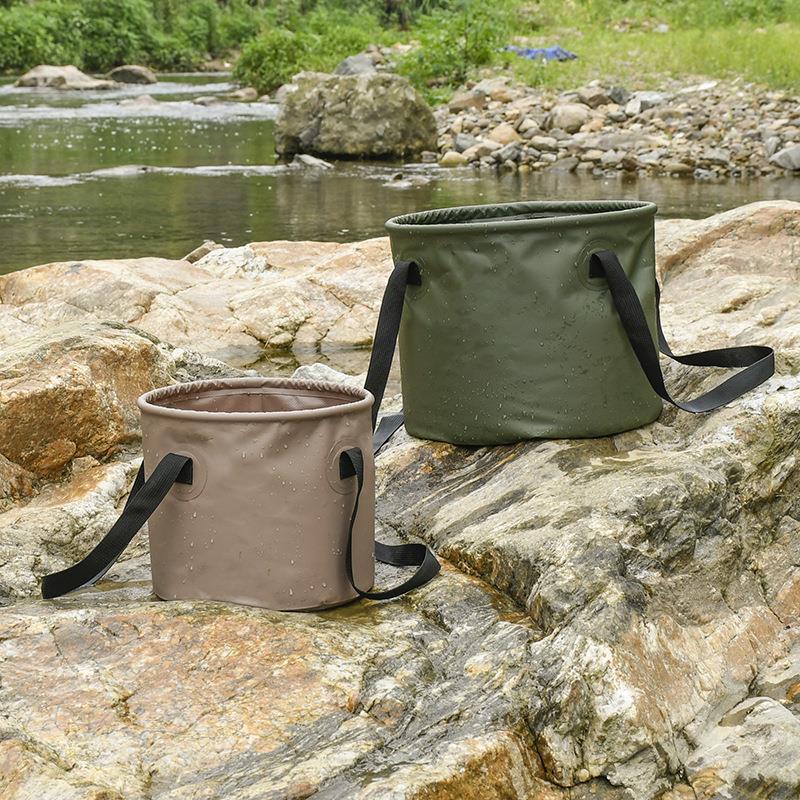 20L Collapsible Water Bucket for Outdoor Camping, Capacity Portable Bucket for Fishing Foldable Storage Bucket for Car Travel, Water Storage Container