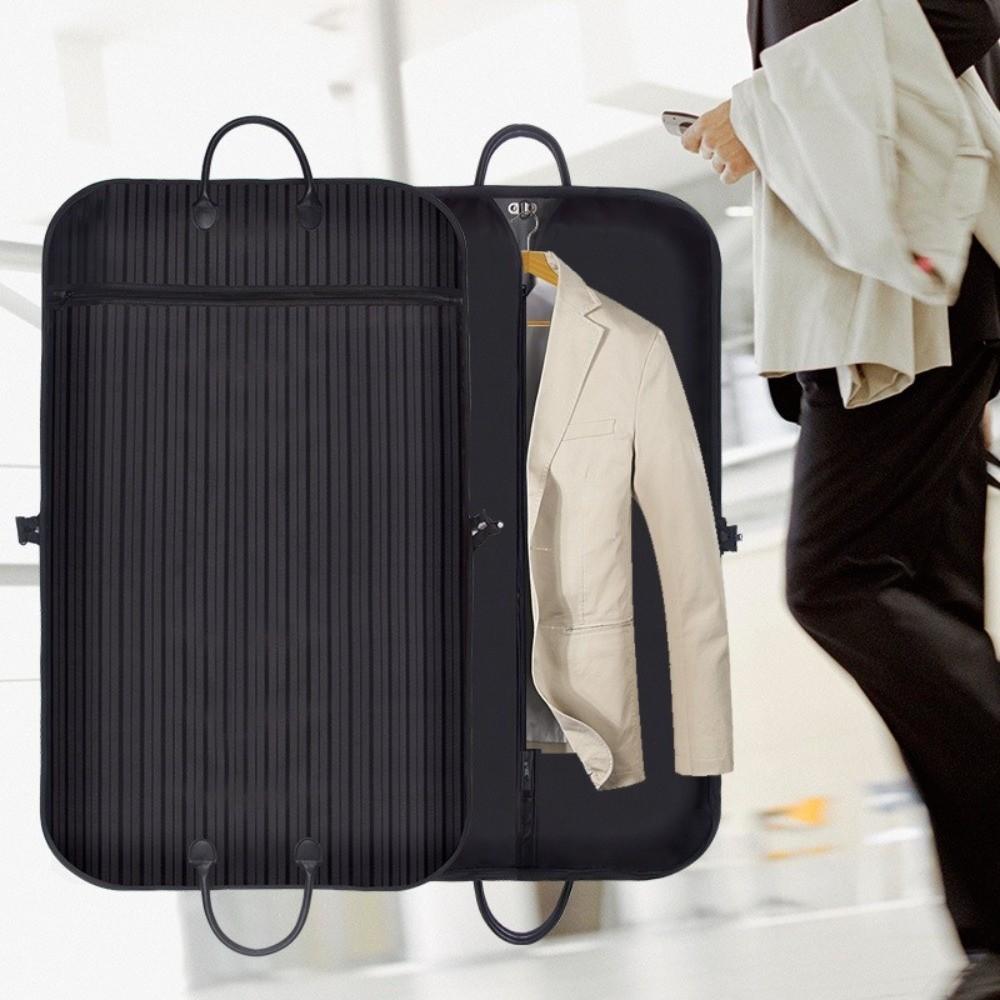 Zipper Closure Dust Cover Thickened Suit Protection Case Garment Bag  Suit Dustproof Storage