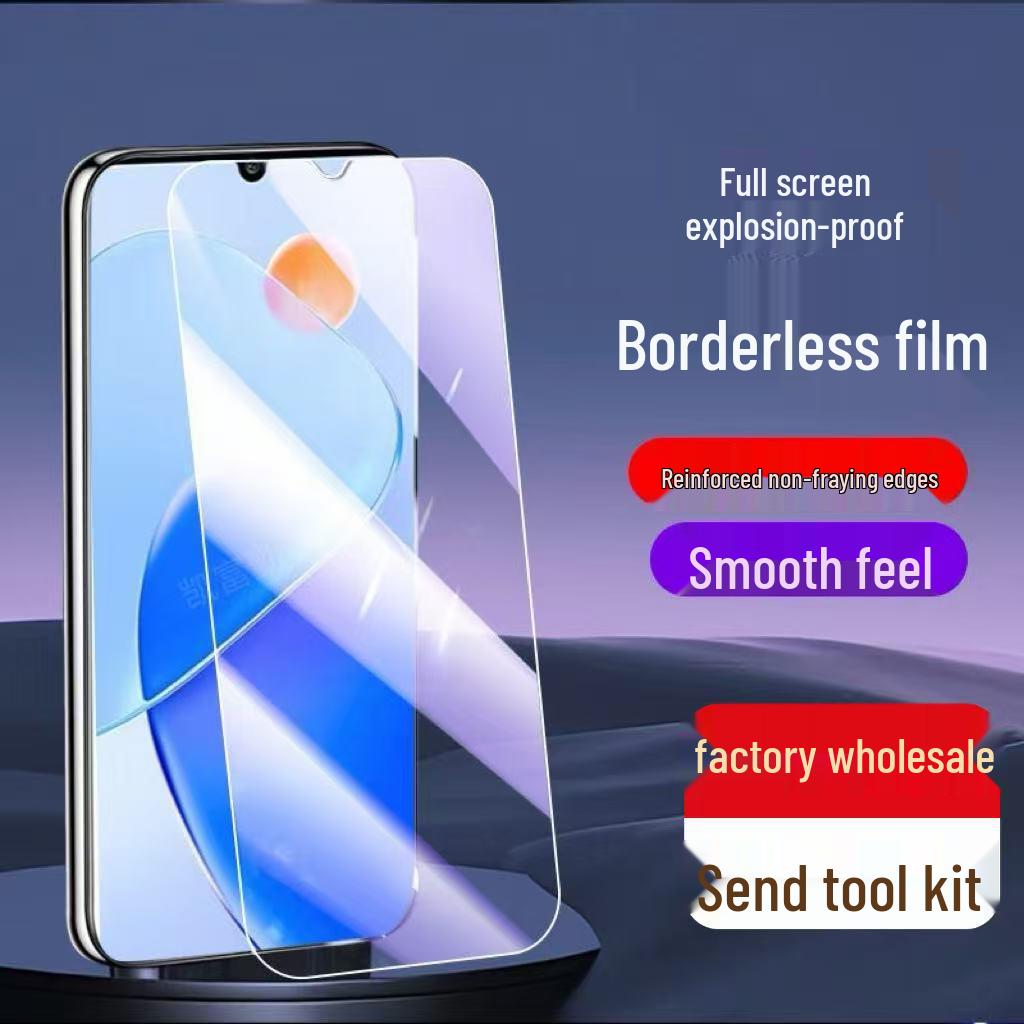 Compatible Tempered Glass Screen Protector for Honor Play6T, Play6T Pro, and Play6C - HD, Anti-Drop Design.