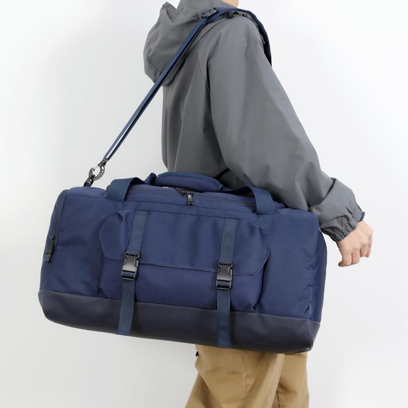 Dry and Wet and Separate Shoes Yoga Gym Bag Large Capacity Fashionable Contrasting Color Portable Pressure-reducing Travel Bag