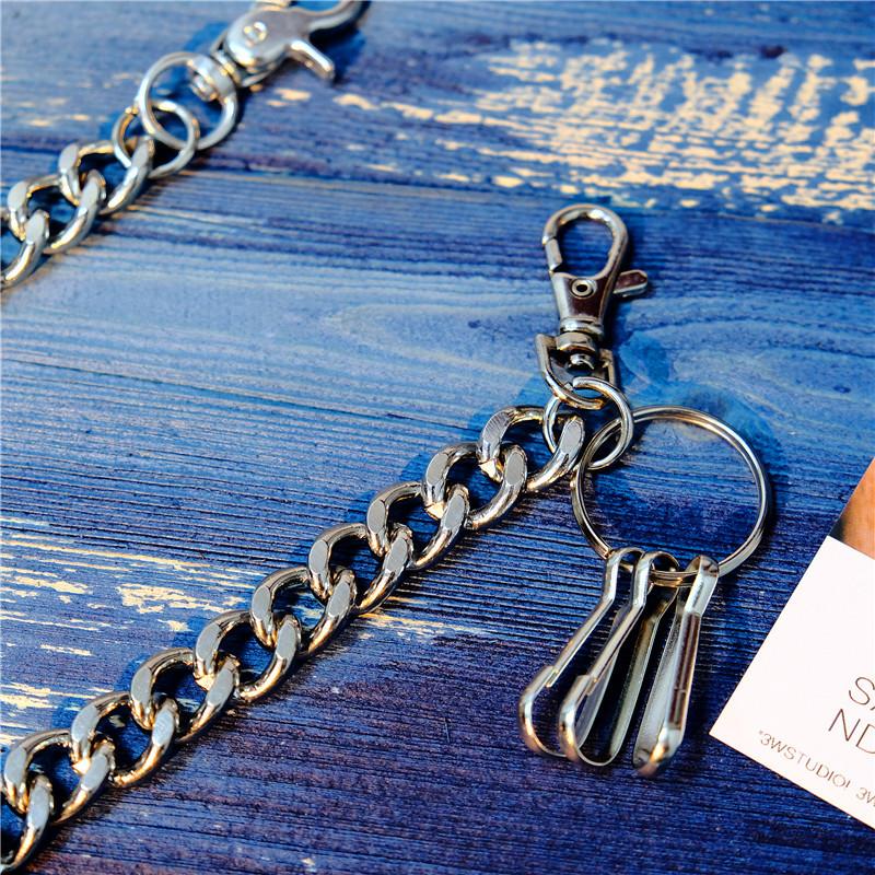 Single-layer Trouser Chain, Wallet Chain, Men's and Women's Casual Waist Chain, Wallet Anti-theft Lanyard